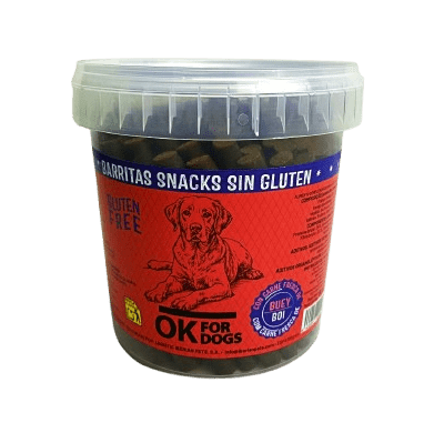 Barritas OK FOR DOGS Buey 800G
