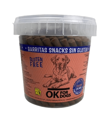 Barritas OK FOR DOGS Salmón 800G