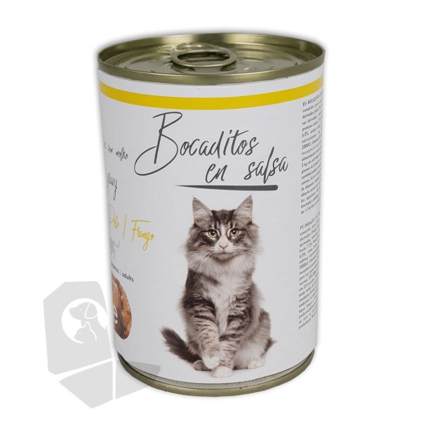 Bocaditos en salsa cat pollo 415gr