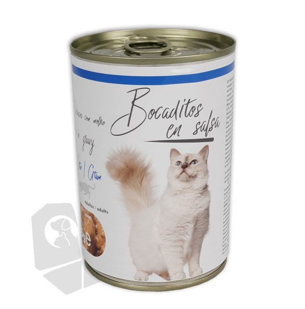 Bocaditos en salsa cat atún 415gr