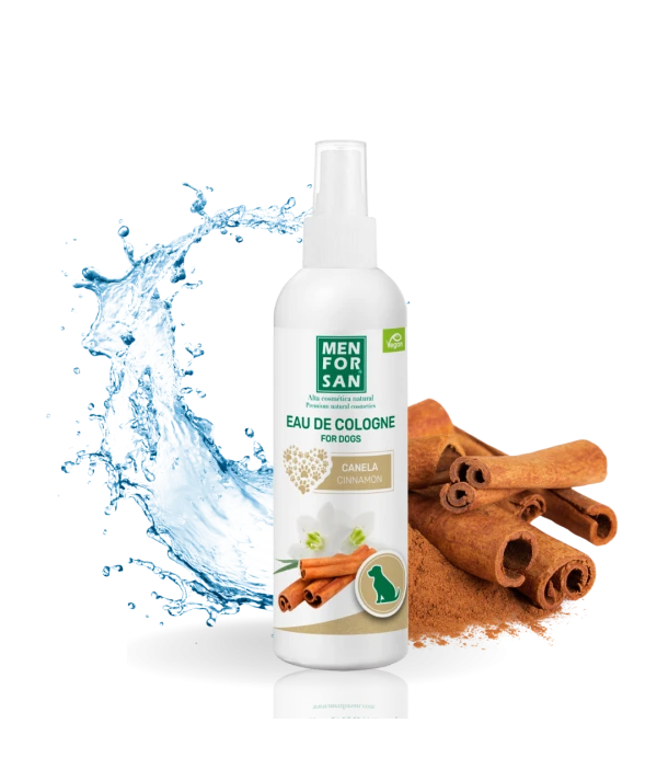 Agua de colonia para perros canela 125ml