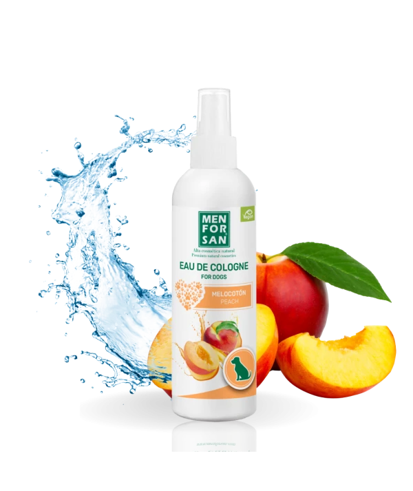 Agua de colonia para perros melocotón 125ml