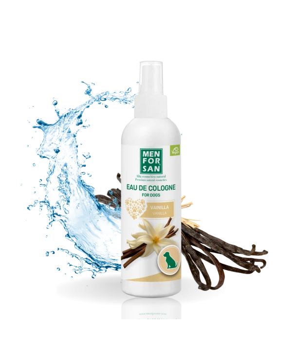 Agua de colonia para perros vainilla 125ml