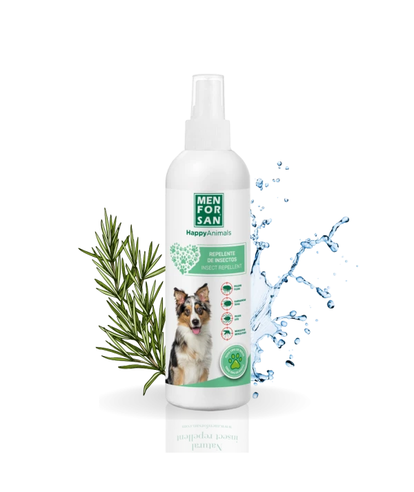 Repelente de insectos para perros