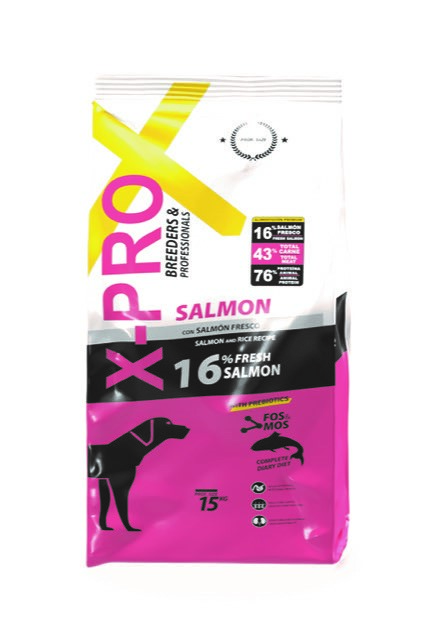 X-PRO Professional Dog Salmón 15kg