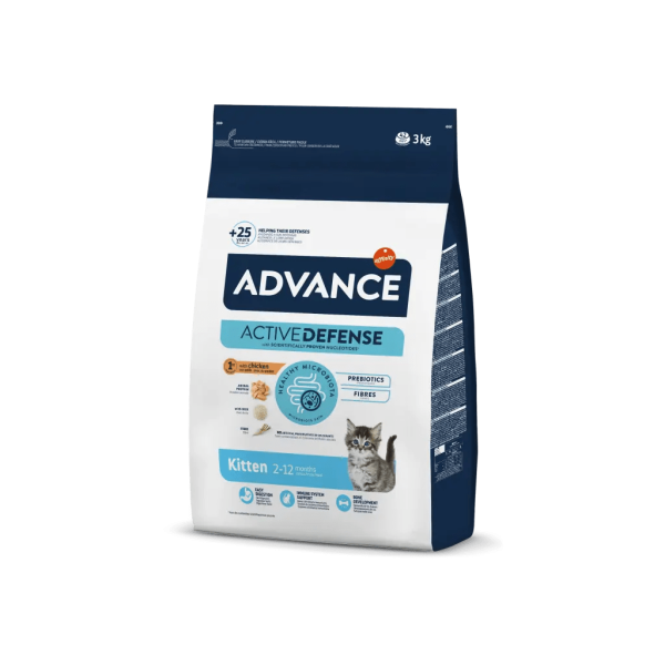ADVANCE CAT KITTEN POLLO Y ARROZ