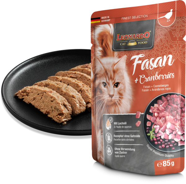 LEONARDO FAISÁN + ARÁNDANOS ROJOS 85g