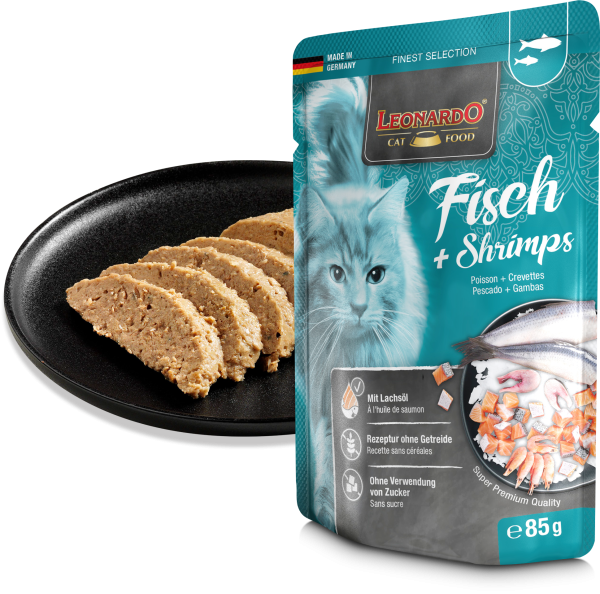 LEONARDO PESCADO + GAMBAS 85g