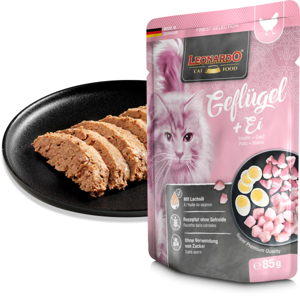 LEONARDO POLLO + HUEVO 85g