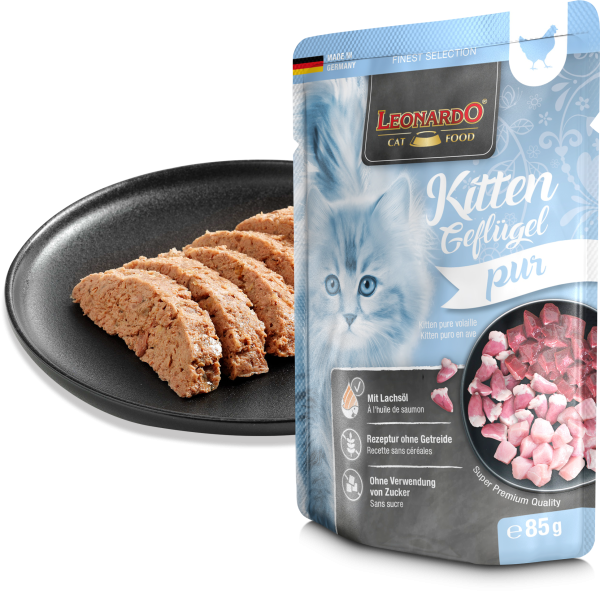 LEONARDO KITTEN PURO EN AVE 85g