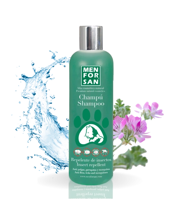 Champú repelente de insectos con citronela gatos 300ml