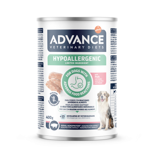 AVET DOG HYPOALLERGENIC PORK 400 grs