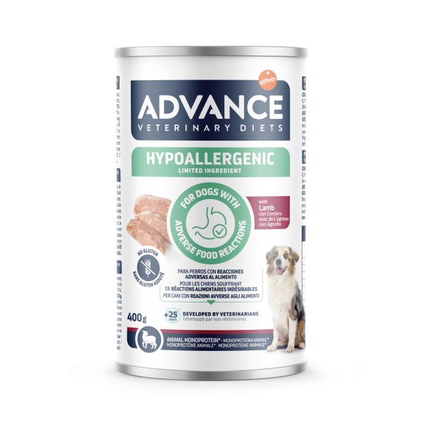 AVET DOG HYPOALLERGENIC CORDERO 400 grs