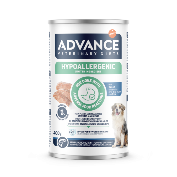 AVET DOG HYPOALLERGENIC TRUCHA 400 grs