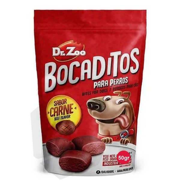 Bocaditos Carne 50gr. Caja de 24uds