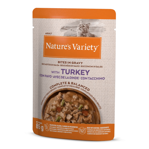 Nature's Variety Bocaditos en salsa con Pavo