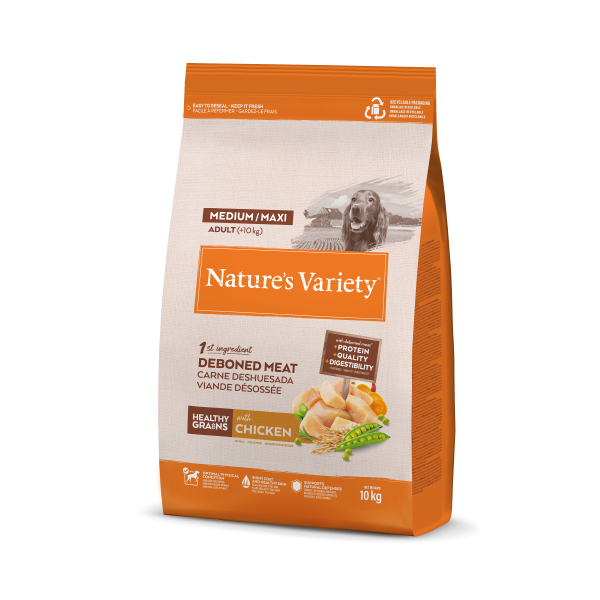 Nature's Variety HEALTHY GRAIN ADULT MED/MAXI POLLO