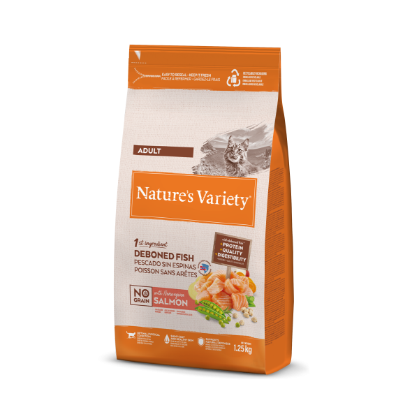 Nature's Variety NO GRAIN ADULT SALMÓN NORUEGO