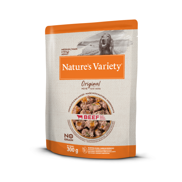 Nature's Variety Original paté Medium/Maxi Buey