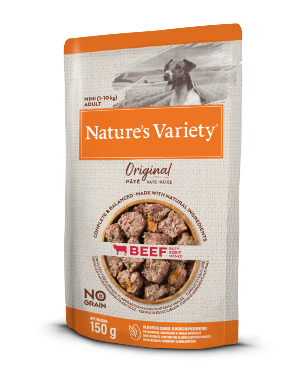 Nature's Variety Original paté Mini Buey