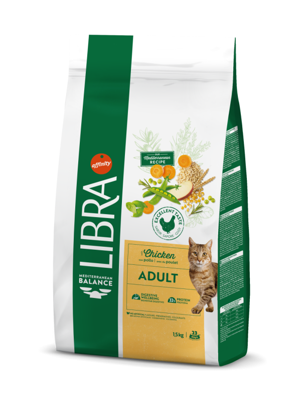 Libra Cat Adulto pollo