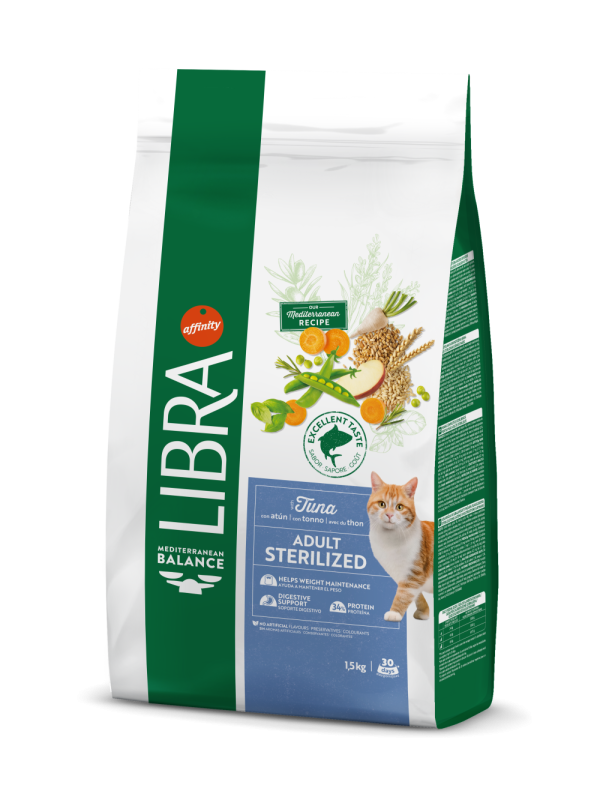 Libra Cat Adulto esterilizado con Atún