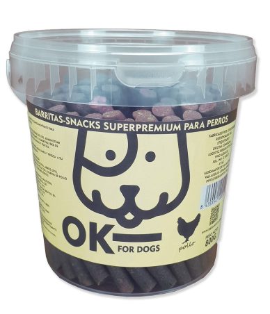 Barritas OK FOR DOGS Pollo 800G