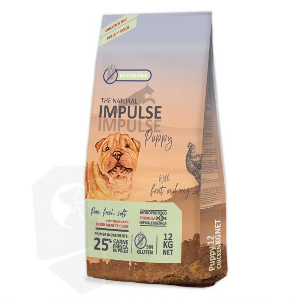 The Natural Impulse Dog Puppy Chicken
