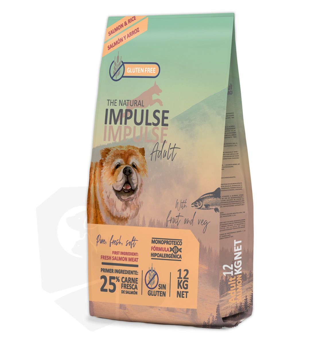 The Natural Impulse Dog Salmon