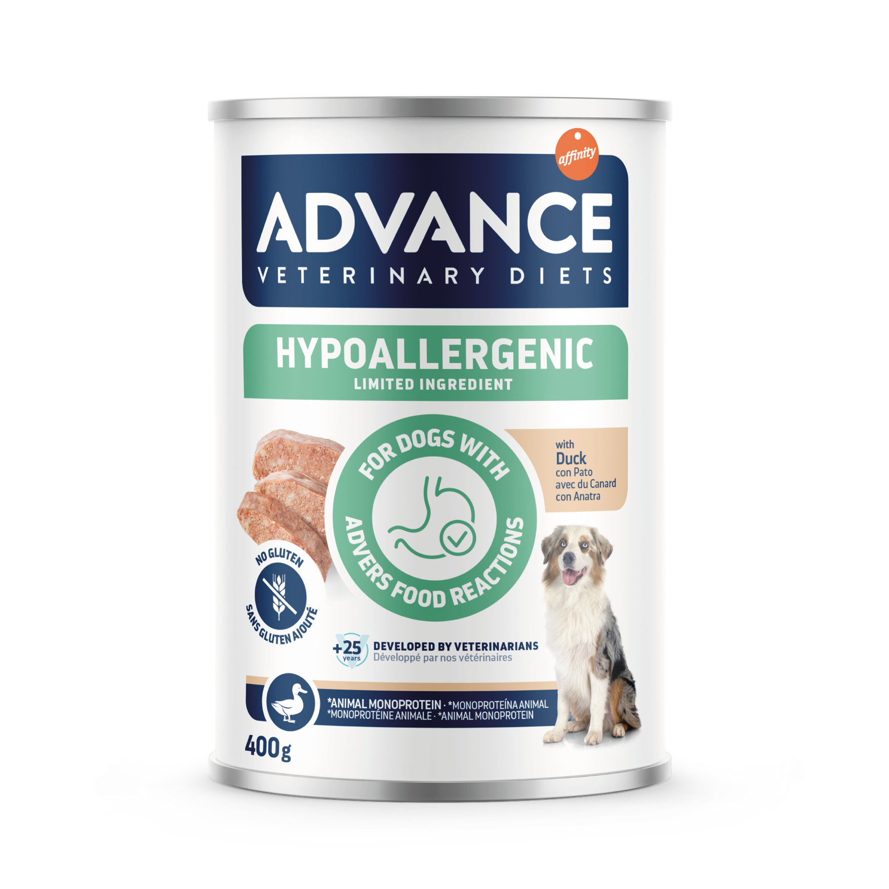 AVET DOG HYPOALLERGENIC PATO 400 grs