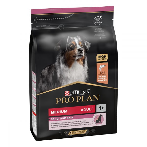 PRO PLAN Medium Adult SENSITIVE SKIN Salmón