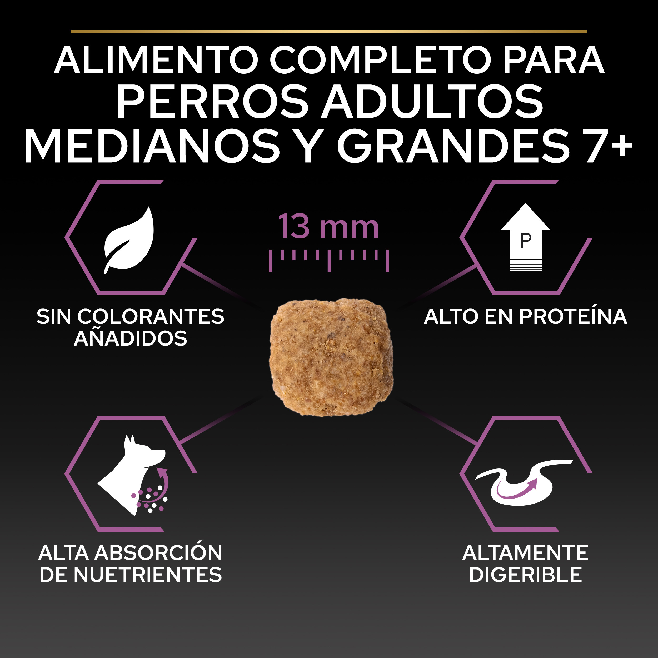PRO PLAN Medium & Large Adult 7+ AGE DEFENCE Pollo - Imagen 6