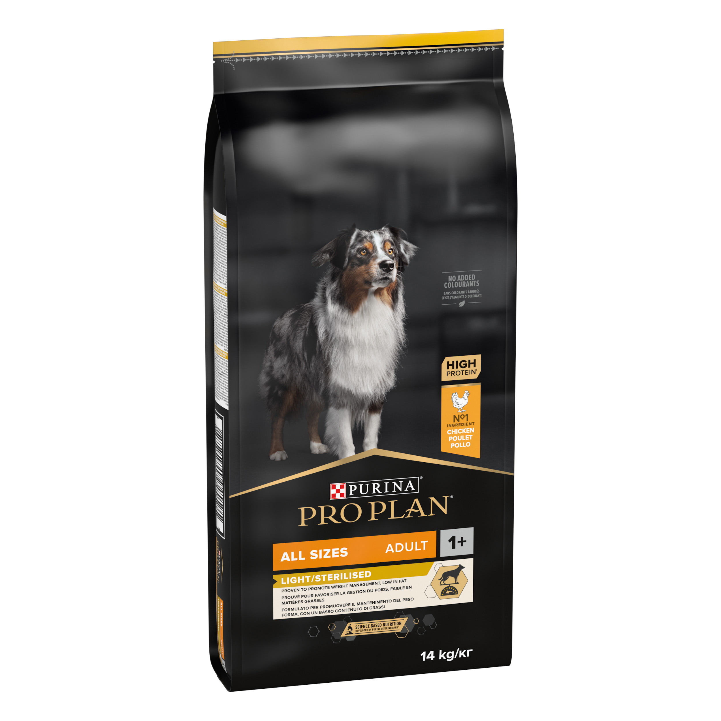 PRO PLAN All Sizes Adult LIGHT / STERILISED Pollo