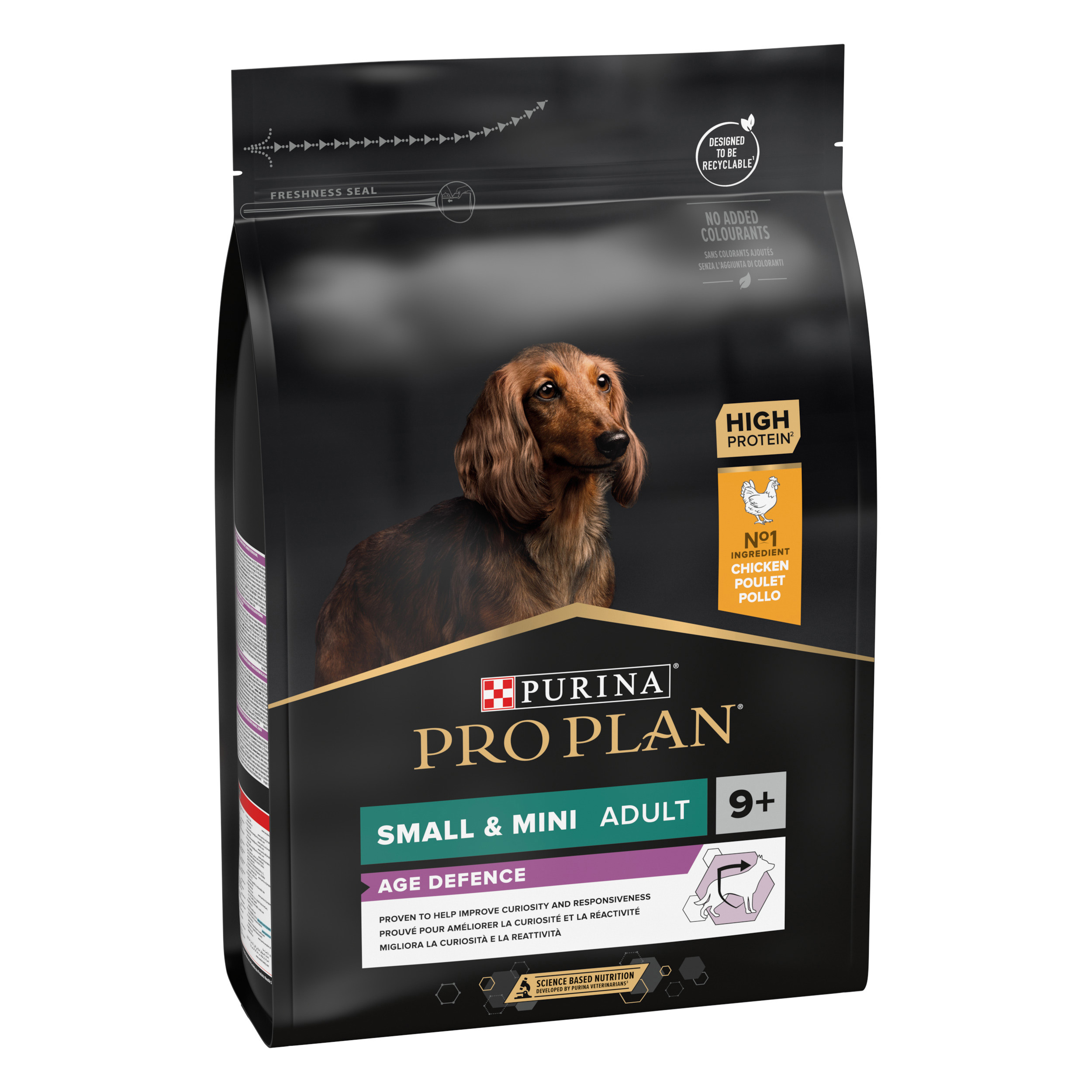 PRO PLAN Small & Mini Adult 9+ AGE DEFENCE Pollo