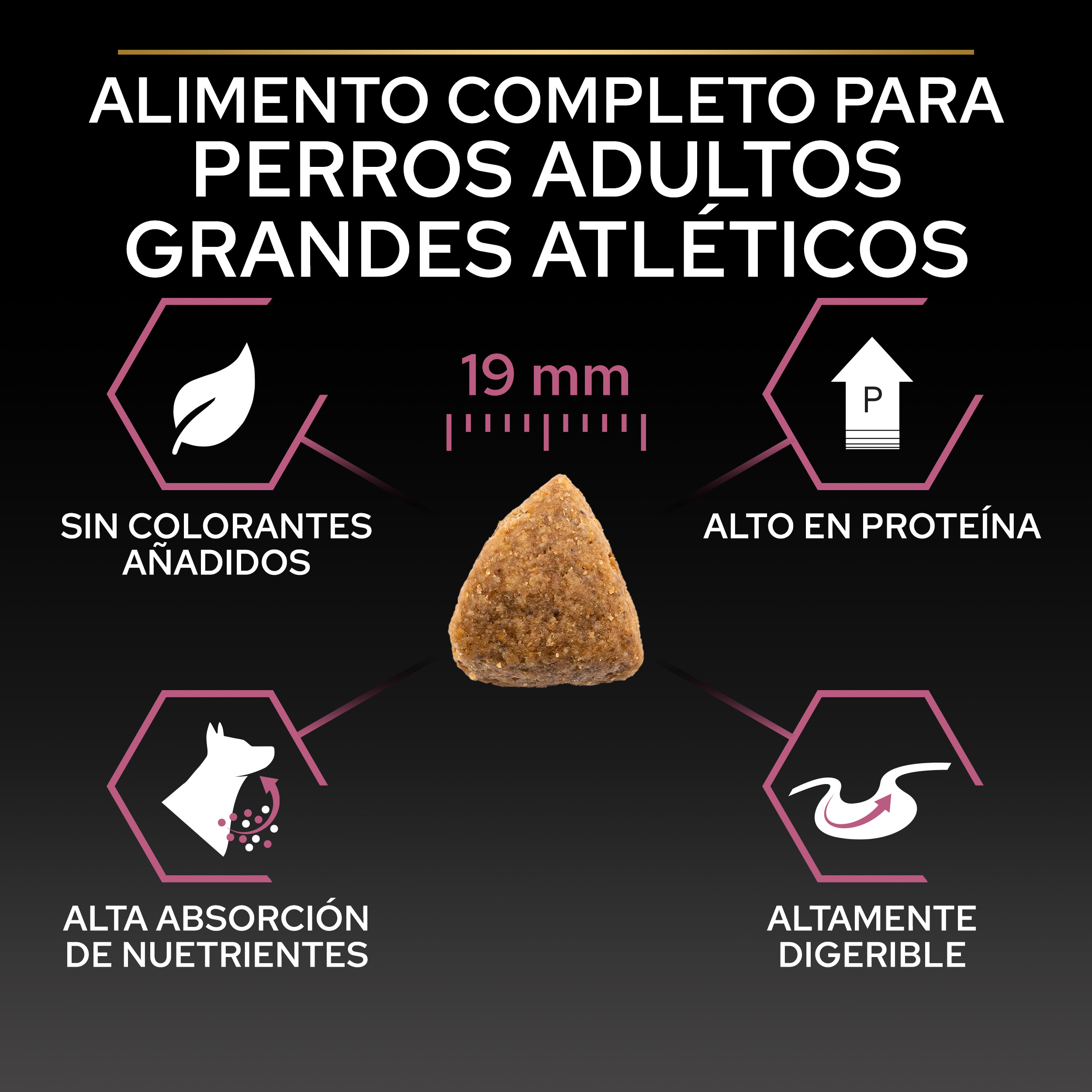 PURINA® PRO PLAN® Large Atheltic Adult SENSITIVE SKIN Salmón - Imagen 5