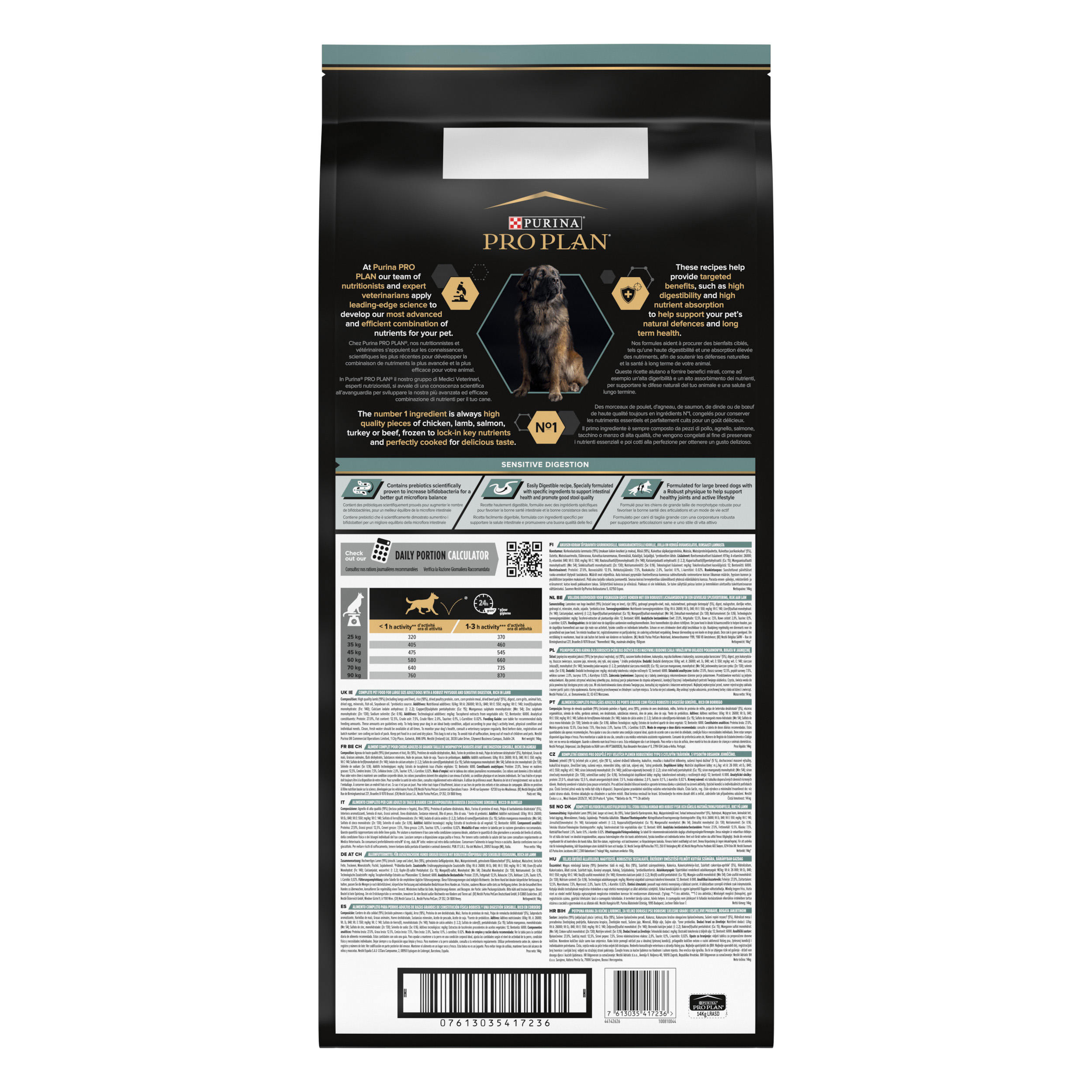 PURINA® PRO PLAN® Large Robust SENSITIVE DIGESTION Cordero - Imagen 2