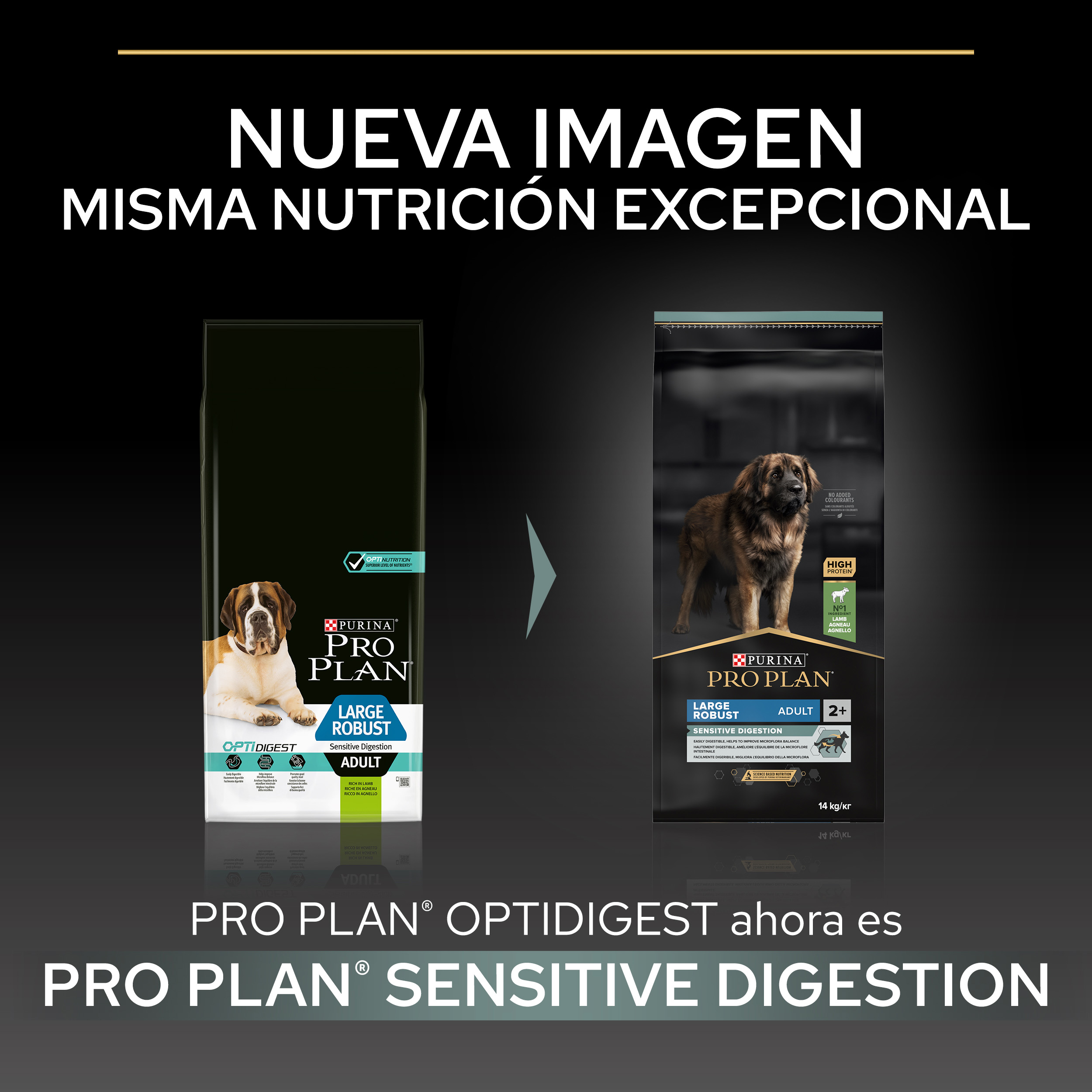 PURINA® PRO PLAN® Large Robust SENSITIVE DIGESTION Cordero - Imagen 10