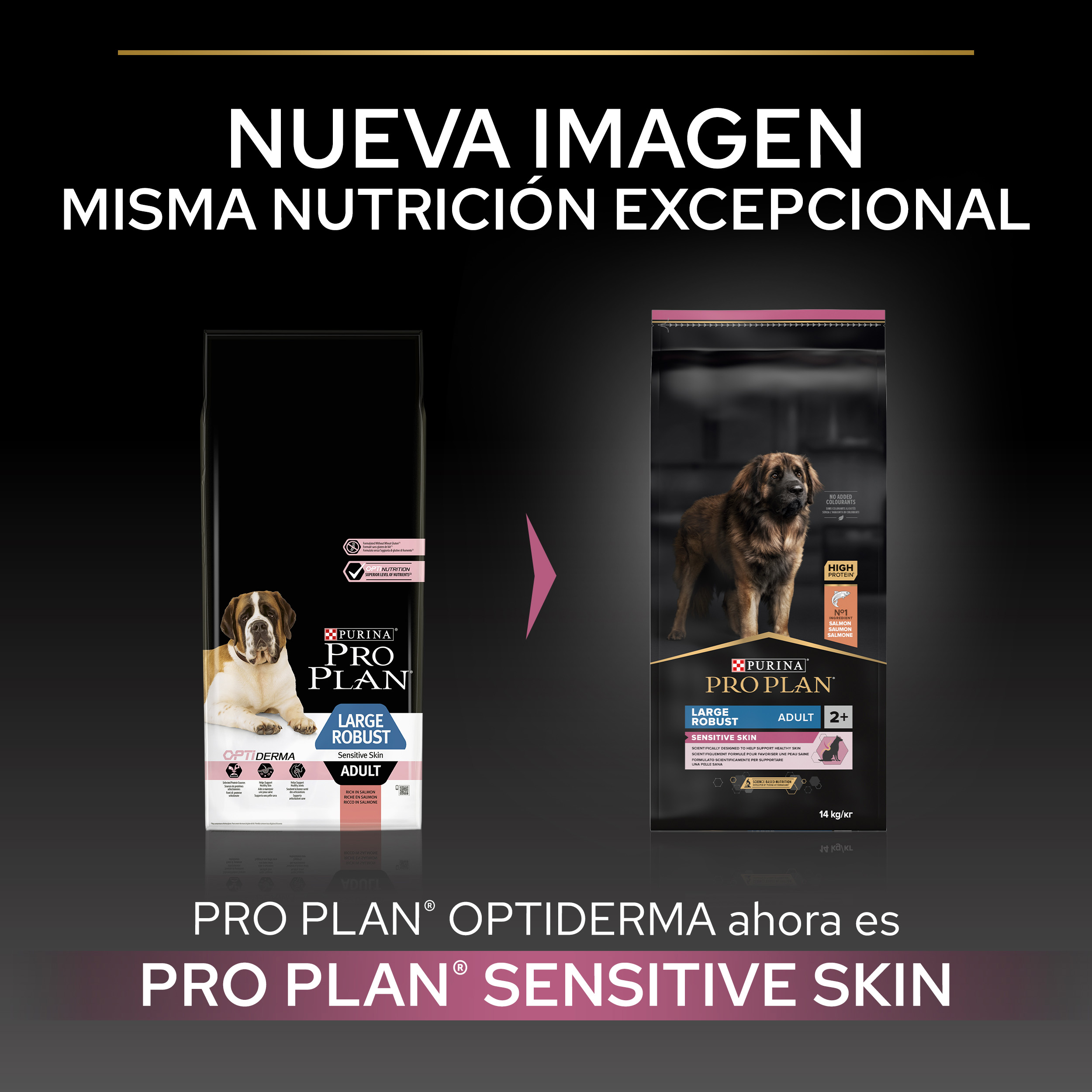 PURINA® PRO PLAN® Large Robust Adult SENSITIVE SKIN Salmón - Imagen 10