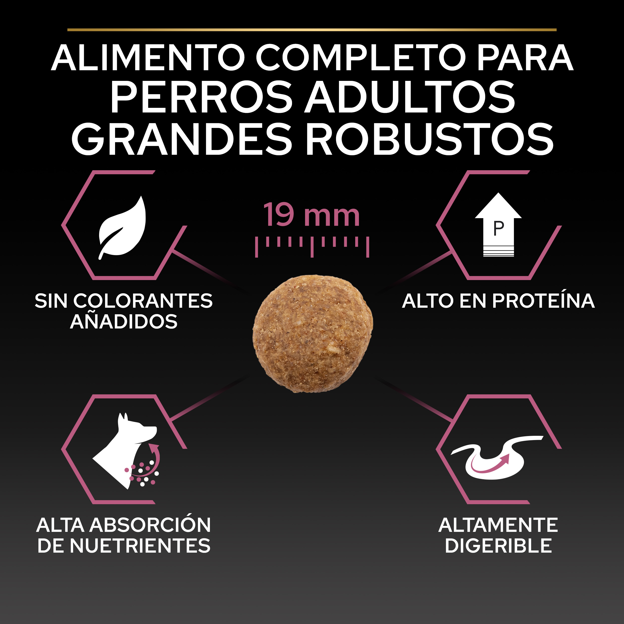 PURINA® PRO PLAN® Large Robust Adult SENSITIVE SKIN Salmón - Imagen 6