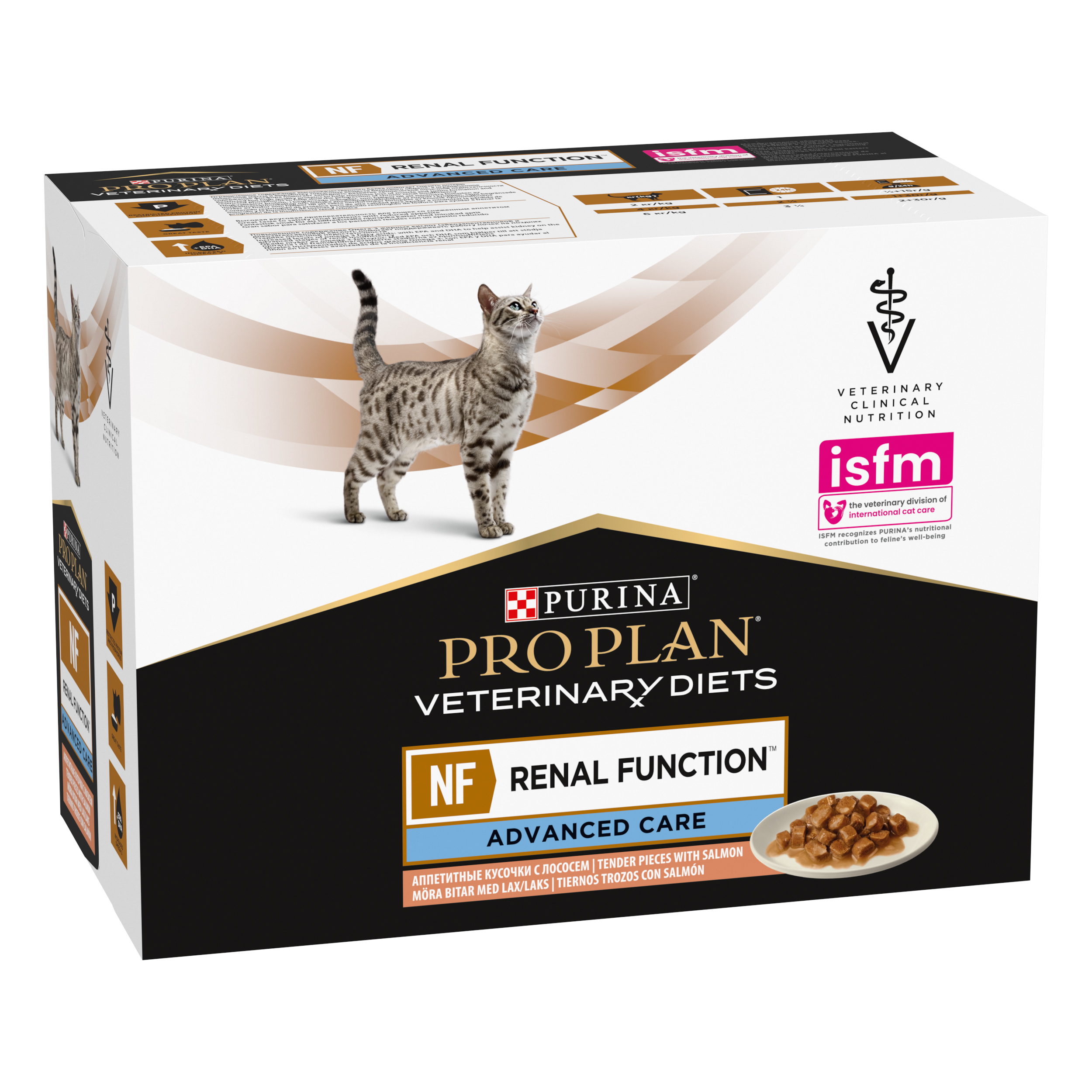 PRO PLAN VETERINARY DIETS FELINE NF Renal Function Advanced Care Pollo 85 grs - Imagen 2