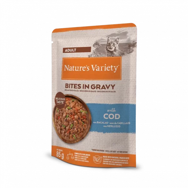 Nature's Variety Bocaditos en Salsa Bacalao
