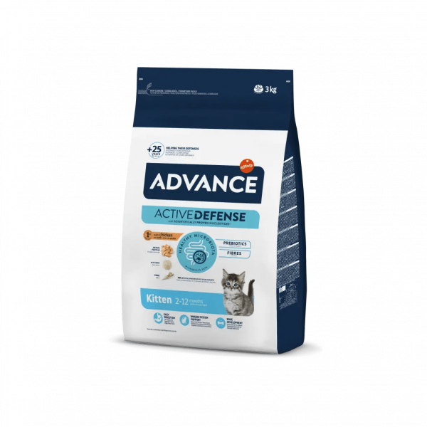 ADVANCE CAT KITTEN POLLO Y ARROZ