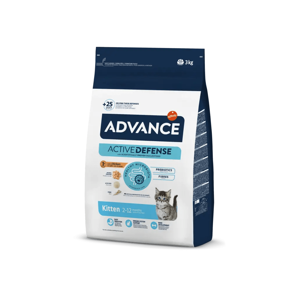 ADVANCE CAT KITTEN POLLO Y ARROZ