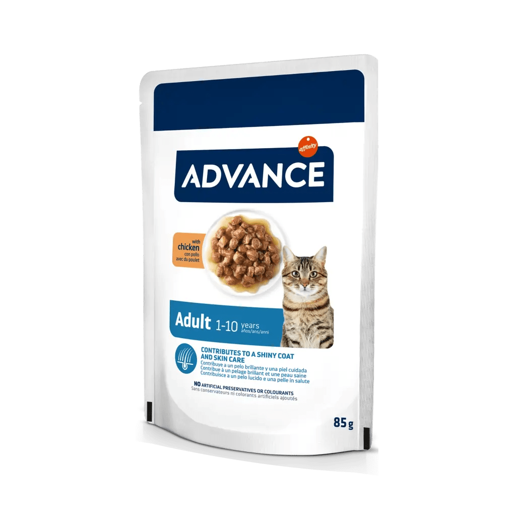 ADVANCE BOCADITOS EN SALSA ADULTO POLLO 85grs