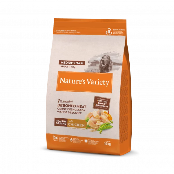 Nature's Variety HEALTHY GRAIN ADULT MED/MAXI POLLO