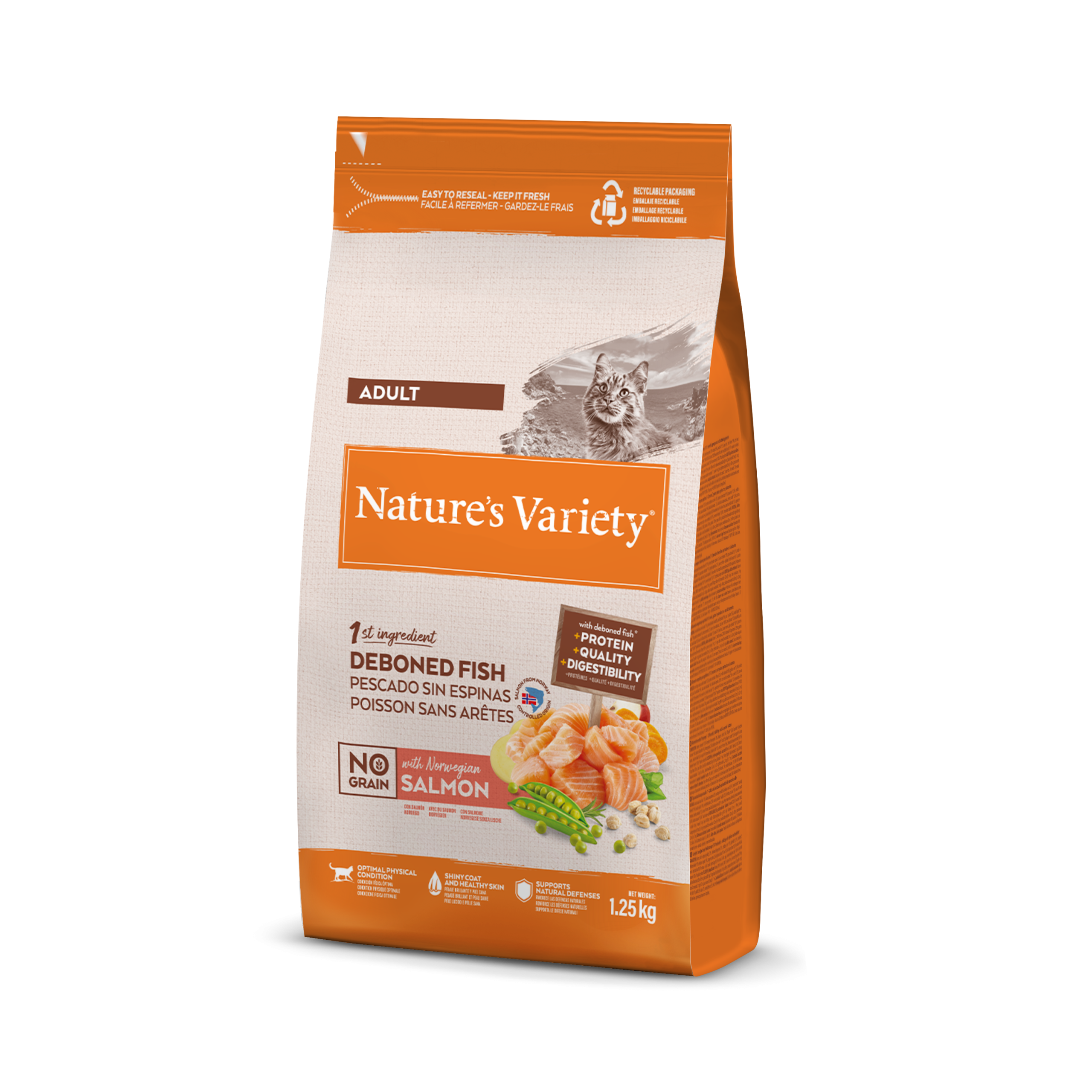 Nature's Variety NO GRAIN ADULT SALMÓN NORUEGO