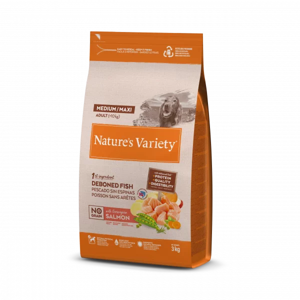 Nature's Variety NO GRAIN ADULT SALMĆN NORUEGO
