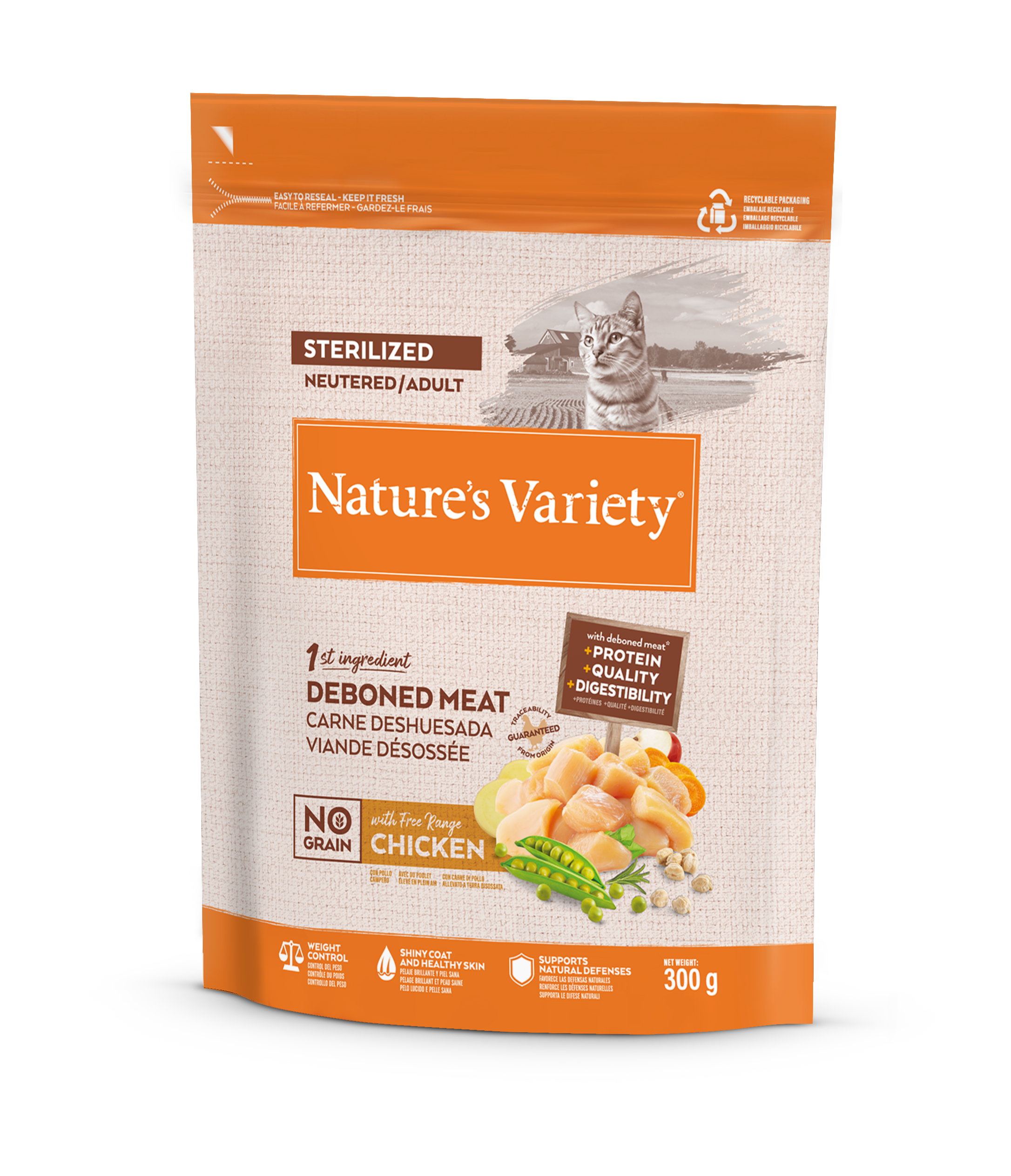 Nature's Variety NO GRAIN STERILIZED POLLO - Imagen 2