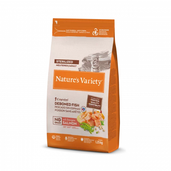 Nature's Variety NO GRAIN STERILIZED SALMĆN NORUEGO