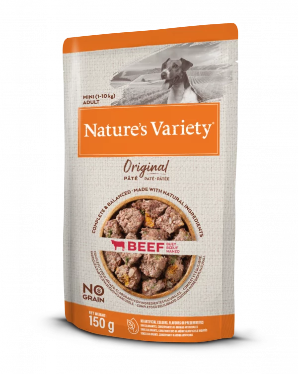Nature's Variety Original paté Mini Buey